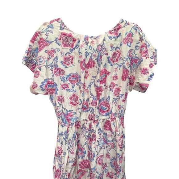 Isabel Marant Étoile Floral Boho Mini Dress Cotton Silk size FR 38 / US 6 - Picture 7 of 13